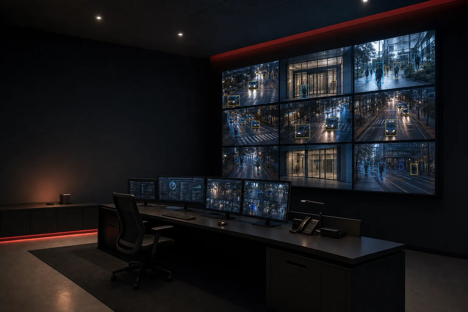 Poste de visualisation de vidéoprotection